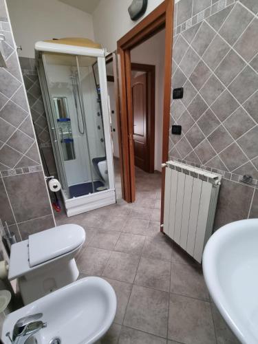 Ένα μπάνιο στο la dimora delle nevi