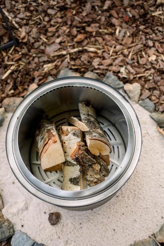 a pan with some food inside of it at A Frame of Mind in Dahlonega