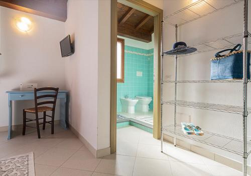 Koupelna v ubytování B&B Stell'e Mari