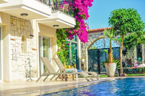 Piscina en o cerca de Rüzgargülü Otel