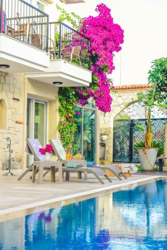 Piscina en o cerca de Rüzgargülü Otel