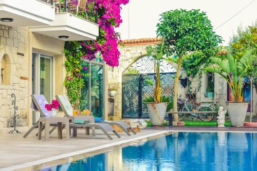 Piscina en o cerca de Rüzgargülü Otel