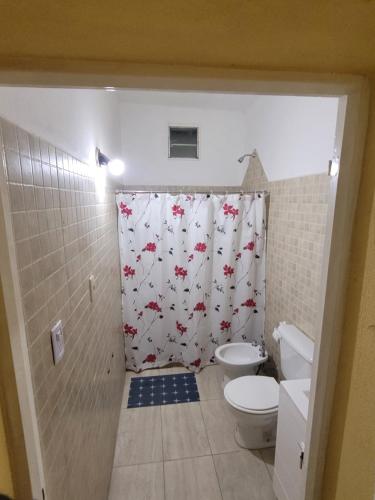 Koupelna v ubytování Cordon del Velazco1