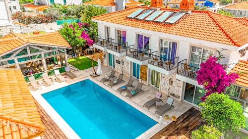 Piscina en o cerca de Rüzgargülü Otel