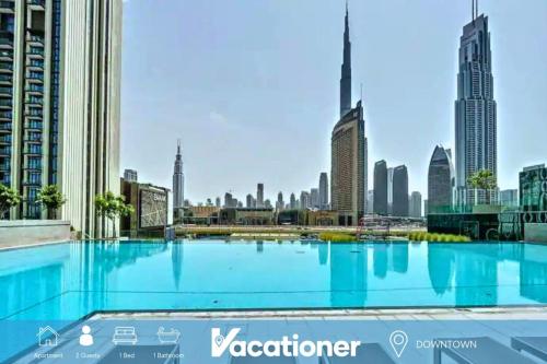 Vacationer Holiday Homes I Elegant 1 Bedroom with City View I Downtown I Close to Burj Khalifa & Dubai Mall