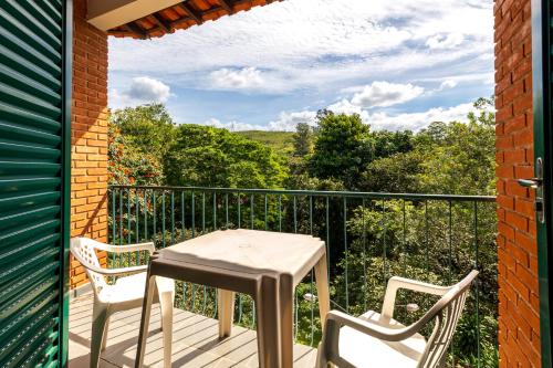 Μπαλκόνι ή βεράντα στο Grinbergs Village Hotel