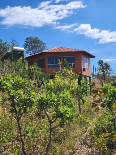 Сад в Bangalô São Jorge - Ecohospedagem Canto da Coruja