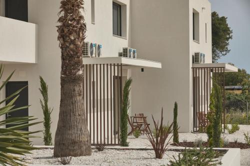 Das Gebäude in dem sich das Hotel befindet