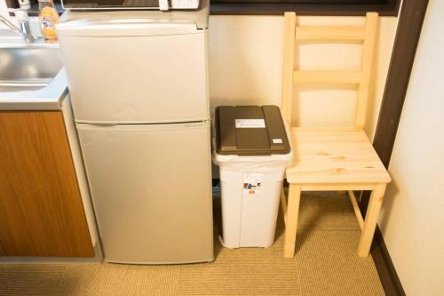 Kuchyň nebo kuchyňský kout v ubytování Miyanonoki Toji Kyoto