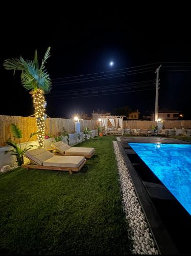 Πισίνα στο ή κοντά στο Villa Egella
