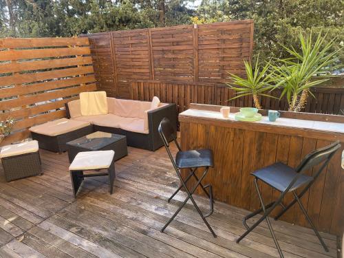 La Cardonille appartement avec patio