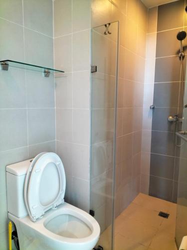 Et badeværelse på One Madison Place