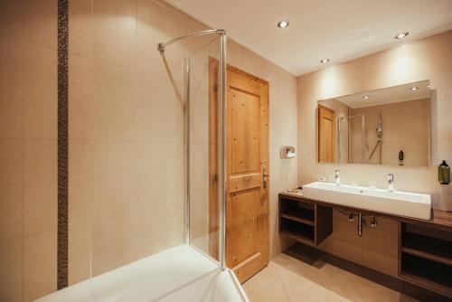 Kúpeľňa v ubytovaní Hotel Grien