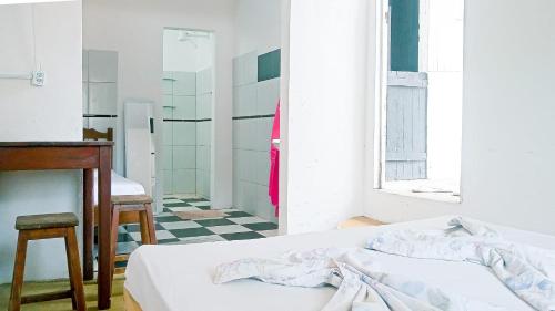 Koupelna v ubytování Hostel Jericoacoariano