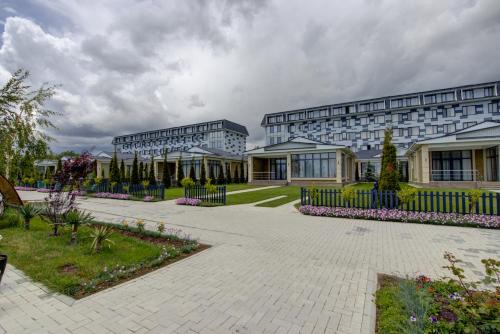 Zahrada ubytování NOVEL hotel and Apartments