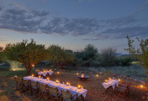 Zahrada ubytování Rhulani Safari Lodge