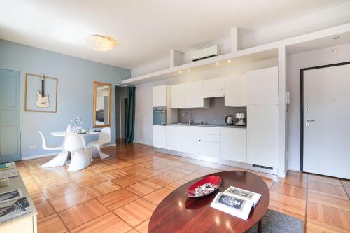 Kuchyňa alebo kuchynka v ubytovaní Duomo Center Apartment
