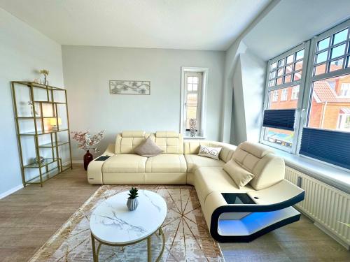 Posezení v ubytování Haus Meerblick - Whg 1