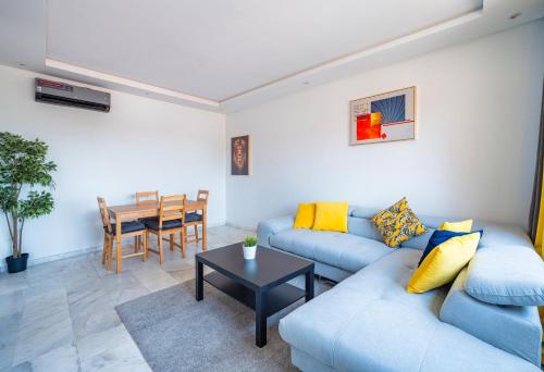 Un lugar para sentarse en Appartement au centre de gueliz