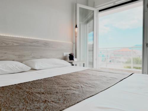Letto o letti in una camera di Haus Petris