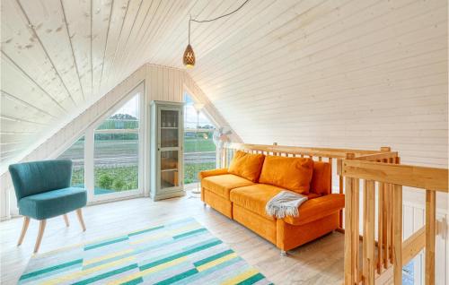 Χώρος καθιστικού στο Awesome Home In Zerpenschleuse
