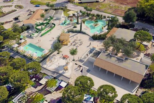 Mobil home Camping La Marine