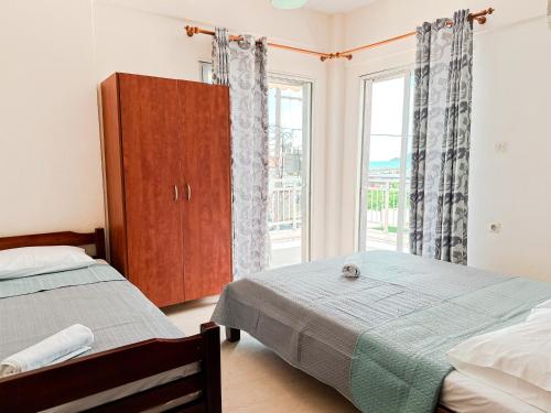 Letto o letti in una camera di Haus Petris