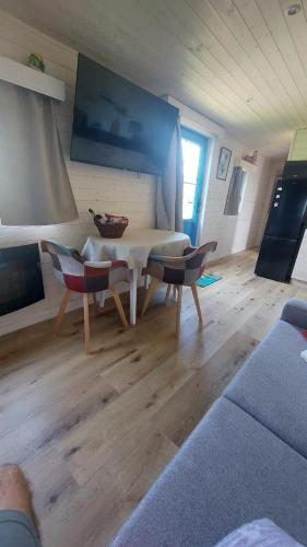 Posezení v ubytování Puck B&B Babbita