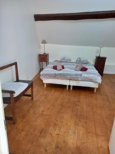 Krevet ili kreveti u jedinici u okviru objekta la maison rose