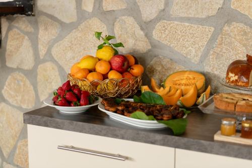 Comida en el bed and breakfast o alrededores