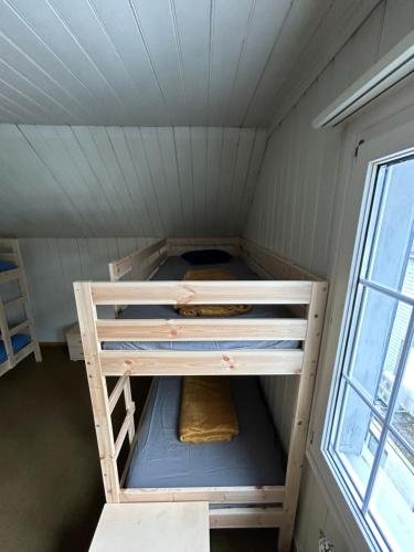 Ein Bett oder Betten in einem Zimmer der Unterkunft Hotel National