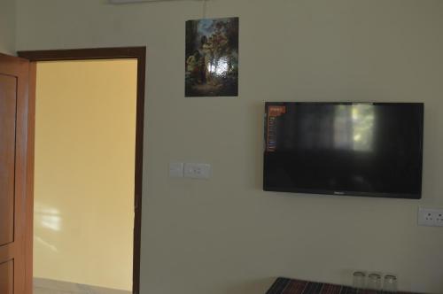 TV a/nebo společenská místnost v ubytování Green Castle Residency