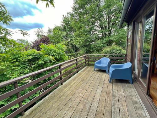 Balkon oz. terasa v nastanitvi La Ribambelle