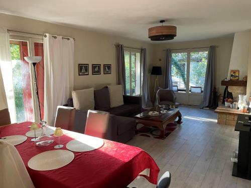 Χώρος καθιστικού στο Maison vacances Biarritz sud - plages à pied