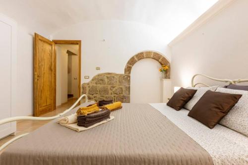 Postel nebo postele na pokoji v ubytování Sun Flowers House