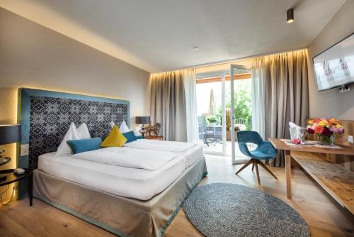 Posteľ alebo postele v izbe v ubytovaní Aktiv & Relax Hotel Hubertus