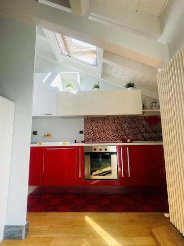 Dapur atau dapur kecil di Residenza Emma Moneglia