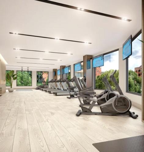 Fitness centrum a/nebo fitness zařízení v ubytování New Coliving Ecuador Luxury Residences