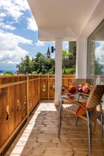 Μπαλκόνι ή βεράντα στο Aktiv & Relax Hotel Hubertus