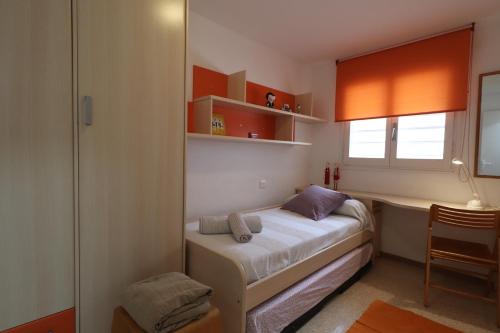 Postel nebo postele na pokoji v ubytování Salouhouses Apartment Cala Crancs