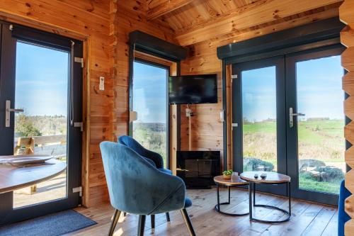 Μια τηλεόραση ή/και κέντρο ψυχαγωγίας στο Le Chalet du Crescent