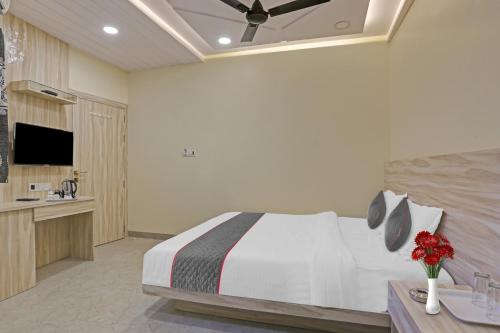 TV a/nebo společenská místnost v ubytování Hotel O Kiwi International