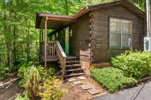 Cozy artsy cabin between Pigeon Forge & Gatlinburg w hot tub photo 1