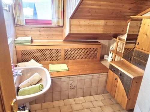 Koupelna v ubytování Guesthouse Schoba Typ D