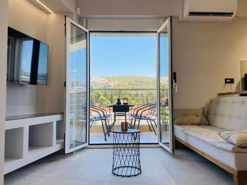 Castle view City center Thessaloniki Concon