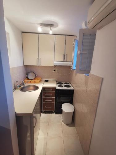 Køkken eller tekøkken på Apartman Karača