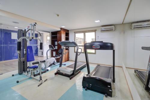 Fitness centrum a/nebo fitness zařízení v ubytování Comfort Franca