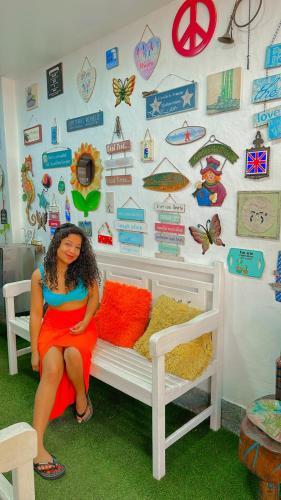 Ruang duduk di Village Potira - The Guest House