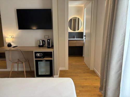 Küche/Küchenzeile in der Unterkunft Robely rooms