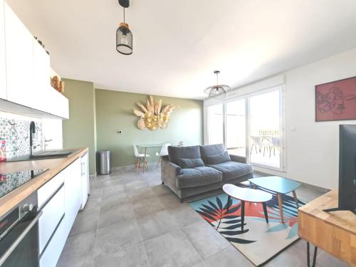 Agréable appartement lumineux avec grande terrasse